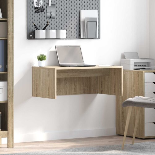  Stol za zid Sonoma hrast 80 x 45 x 30 cm Konstruirano drvo Cene