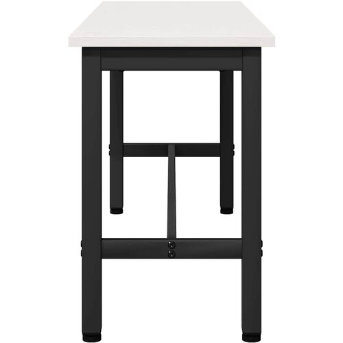  Klupa za blagovanje Bijelo 100 x 32,5 x 49 cm Slike