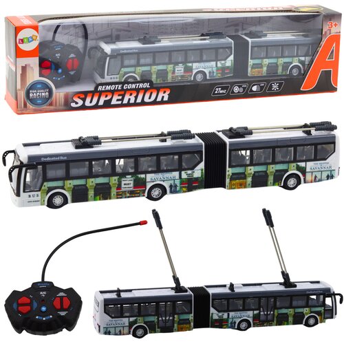  Autobus na daljinsko upravljanje Trolleybus RC sa svjetlosnim efektima - superior Cijene
