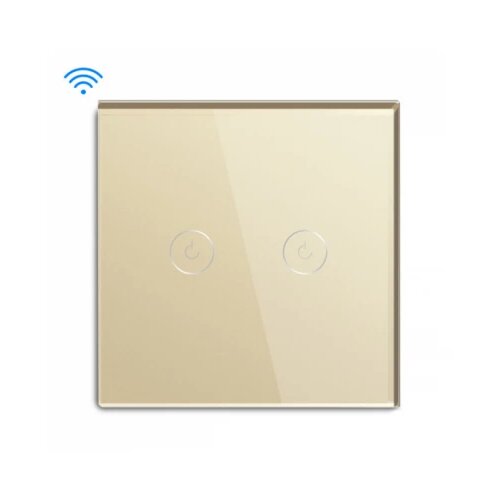 Exeshop wi-fi pametni prekidač 2G tuya zlatni nn (wifi touch switch) Cene