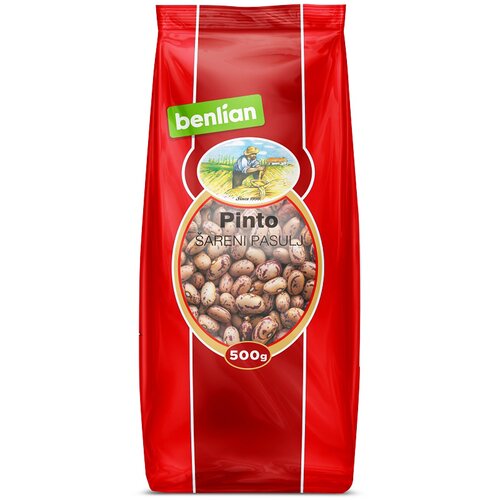 Benlian pasulj pinto &amp;scaron;areni 500g Slike