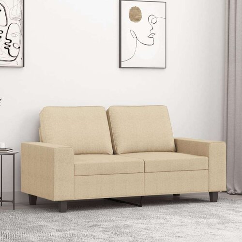  Dvosjed od tkanine krem 120 cm Cijene