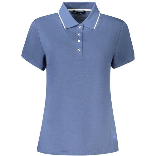 North Sails Ženska Polo Majica Kratkih Rukava Plava Slike