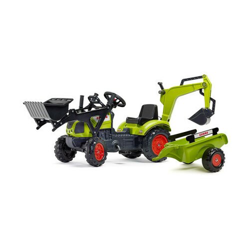 Falk Toys traktor na pedale sa kašikama i prikolicom ( 2040N ) Slike