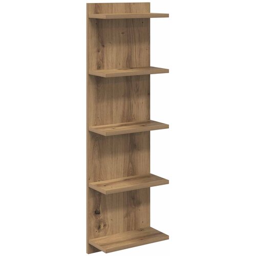 vidaXL Stenska polica Artisan hrast 30 x 15 x 100 cm Inženirski les, (5000307268) Cene