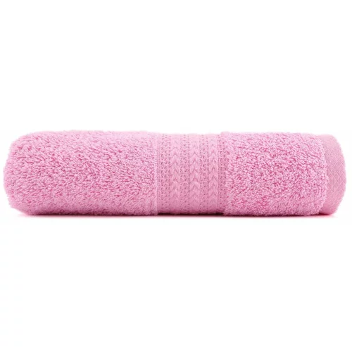 HOBBY ružičasti ručnik od čistog pamuka Sunny, 70 x 140 cm