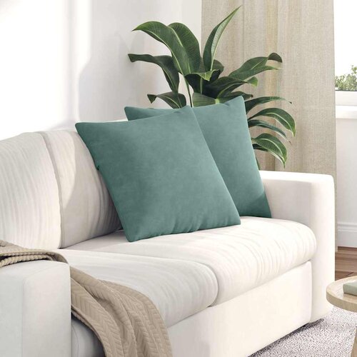  Jastučići za sofu 2 pcs Morska zelena 50 x 50 cm Cijene