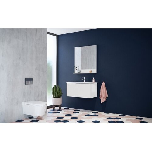 Tboss kopalni&amp;scaron;ki sestav Penny 80 cm (sp.omarica + umivalnik + ogledalo) - bela Slike