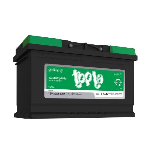 Topla akumulator agm 80AH start-stop d+ Cene
