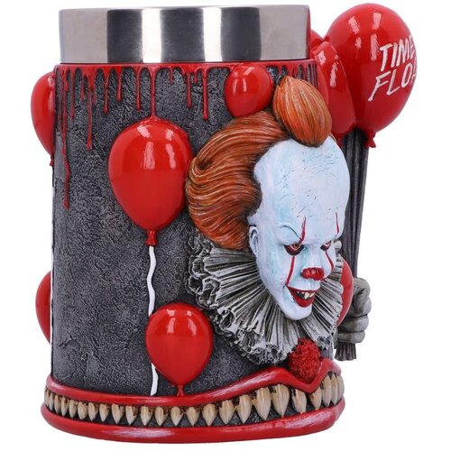 Nemesis Now Now Pennywise - Time To Float Tankard (15.5 cm) ( 060294 ) Slike