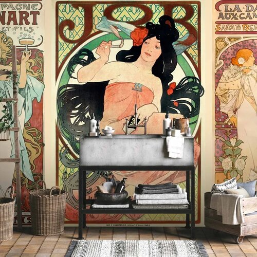  Foto tapeta - Alphonse Mucha. Women\&amp;#039;s 100x70 Vodootporna Slike