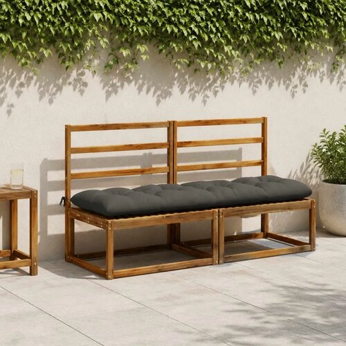  Jastučić za klupu VIANEN 100% poliester Antracit - Antracit 170 x 50 x 12 cm Cene