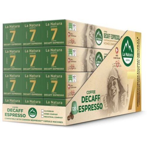La_Natura_Lifestyle la natura lifestyle decaffeinato espresso 12x10 kapsula bag Cene