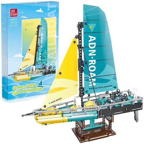  Construction Blocks Sailboat Boat Type 65 Model 675el Cene