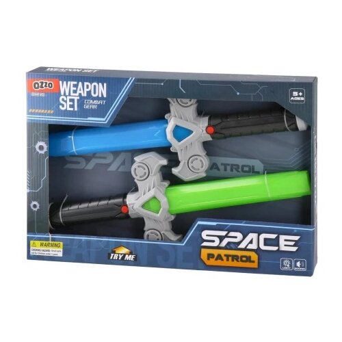 Ozzo Space patrol, igračka, set 2u1, mačevi Cene