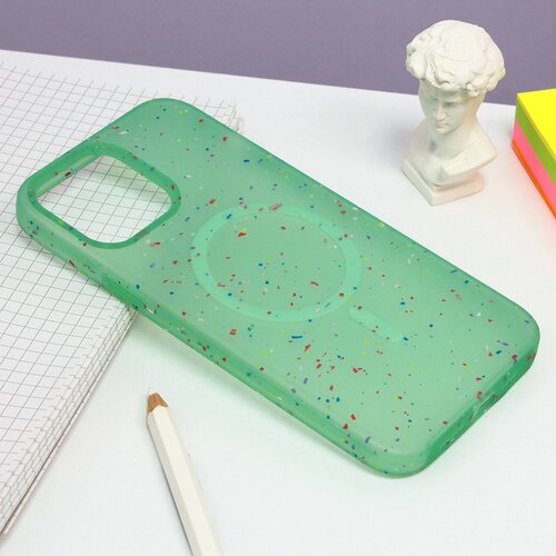 Torbica colorful magsafe za iphone 13 pro max 6.7 zelena Slike