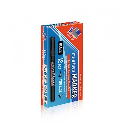 Office shop marker CD/DVD dupli OFFIShop crni ( 0121 ) Cene