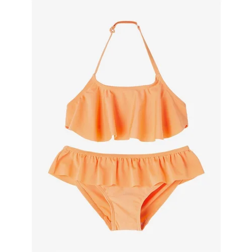 name it Orange Girls Two Piece Swimwear Fini - Unisex