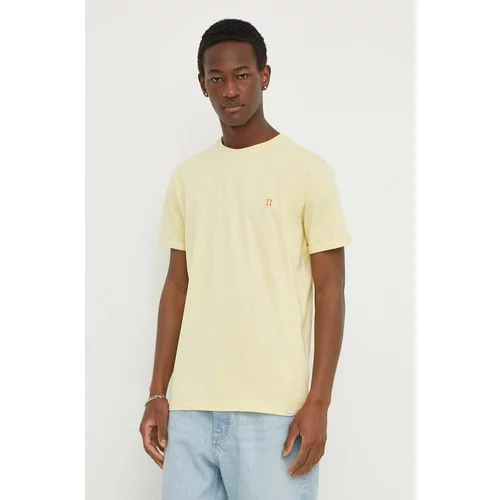 Les Deux Bombažna kratka majica rumena barva