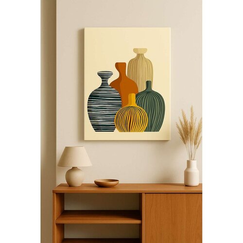 WALLXPERT Dekorativna slika na platnu, 70x100cm, &Scaron;areno Cijene