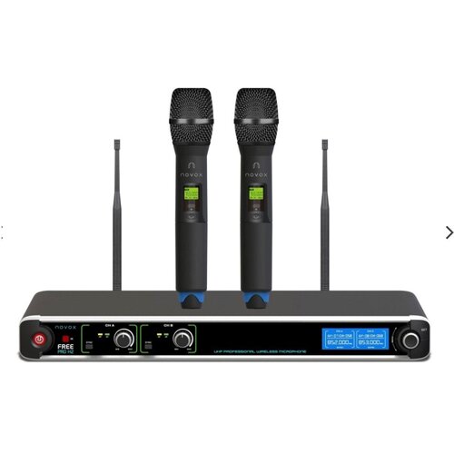 Novox FREE PRO H2 - wireless microphone system with the ability to freely change the frequency band (630 - 668 MHz) Cijene