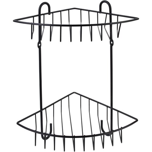 Mondex Kopalni&amp;scaron;ka polica kovina Carl Black 22x16x28,5 črna 1 kos, (5000343164) Slike