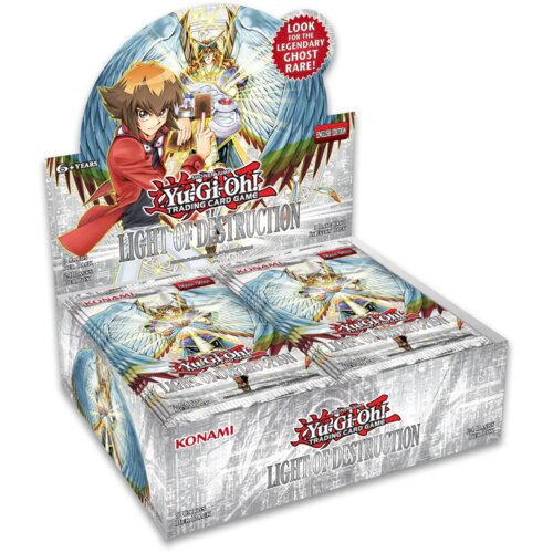 Konami Board Game - Yu-Gi-Oh! - Trading Card Game - Light of Destruction Booster Slike