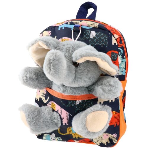 Sazio Neo Predškolski ranac Elephant Lush 10, Teget Cene