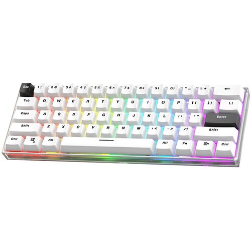 Fantech Tastatura mehanička Gaming MK857 RGB Maxfit61 FROST Space Edition (Red switch) Cene