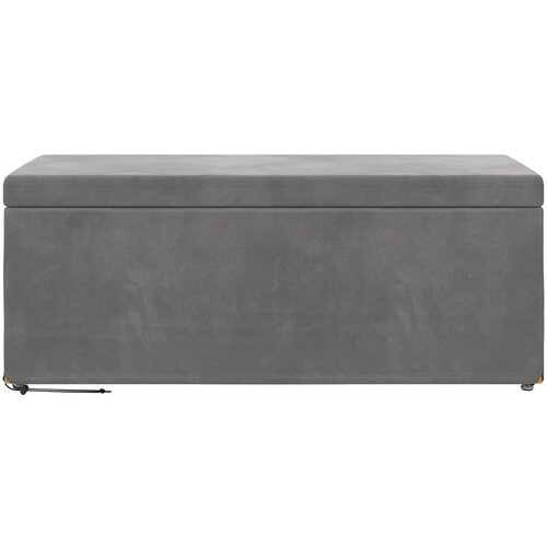  Stolica Tamno siva 101 x 41 x 40 cm Svileni i Fino Radeći Drvo Slike