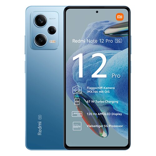 Xiaomi Redmi Note 12 Pro 5G Dual Sim 6GB RAM 128GB plavi Slike