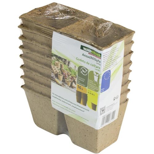 Windhager DODATEK ZA ZEMLJO ŠOTNI LONČEK 8CM KVADRAT 16KOS Cene