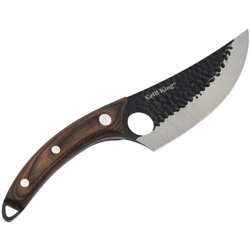 Grill King OUTDOOR Precision zakrivljeni mesarski nož sa za&amp;scaron;titnom futrolom Slike