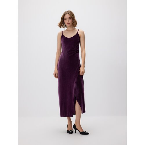 Reserved LADIES` DRESS - tamnoljubičasto Cijene