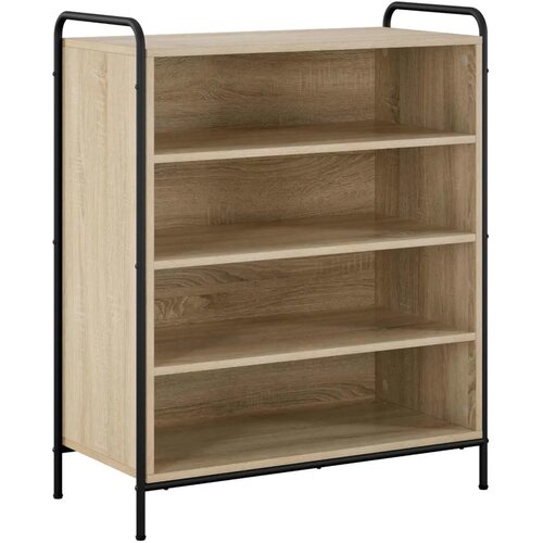  Ormar za cipele 76 x 36 5 x 93 cm Konstruirano drvo - Hrast sonoma 76 x 36 5 x 93 cm 4 police bez vrata Slike