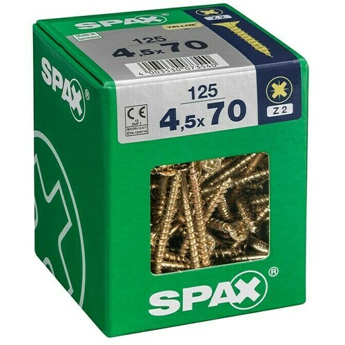 SPAX Univerzalni vijak (4,5 x 70 mm, Puni navoj, 125 Kom.) Cijene