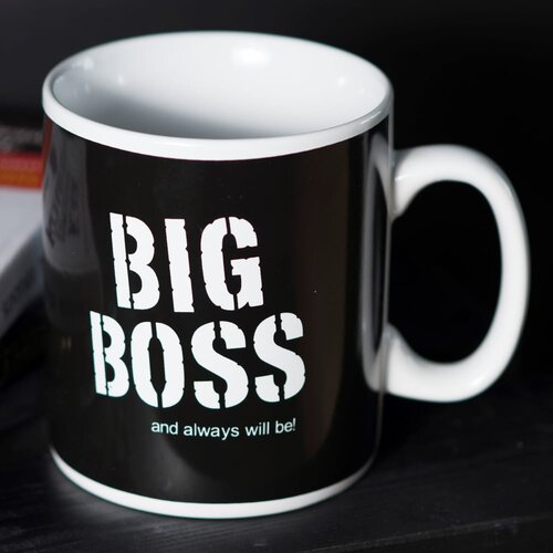 XL &amp;scaron;olja sa natpisom Big Boss, 850 ml Slike