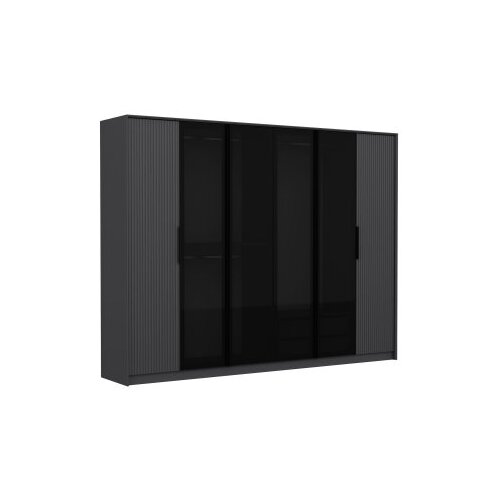 Hanah home Ormar Kate Luxe-4806, 274x210x52 cm, Antracit Slike