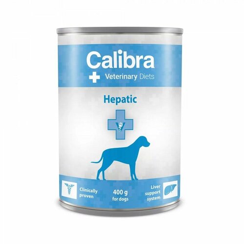 CALIBRA veterinary diets dog konzerva hepatic 400g Slike