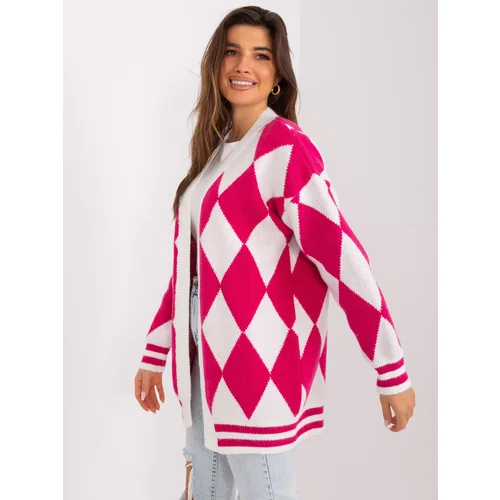 BADU Cardigan-BA-SW-0313.29X-Fuchsia