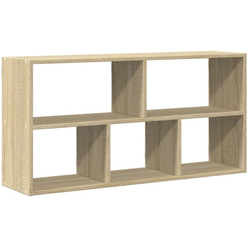  Zidna polica boja hrasta sonome 100 x 25 x 50 cm drvena Slike