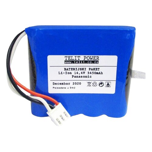 Telit Power Baterija za EKG aparat Edan TWSLB-005, Li-Ion, 14.4V, 3450mAh Cene