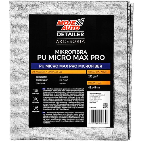  KRPA MICROFIBER DETAILER PU MICRO MAX PRO 245g/m2 49x43cm AMTRA Cijene