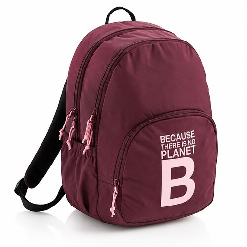 MiquelRius ranac &amp;scaron;kolski burgundy Ecoalf triple Oslo 27L Slike
