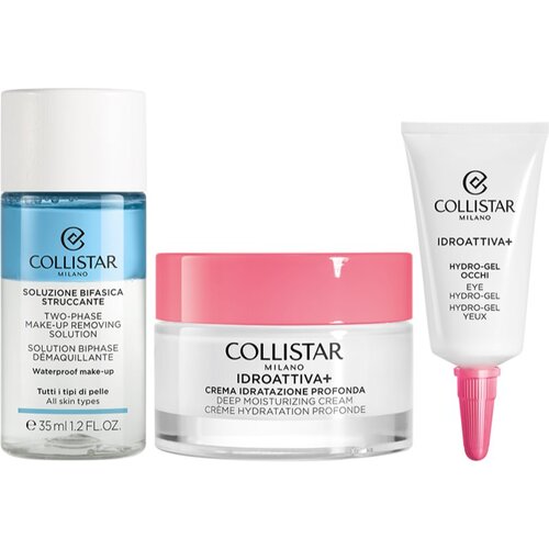 Collistar Deep Moisturizing Cream Travel Kit darilni set za obraz Slike