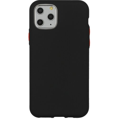  Gumijasti / gel etui Solid Silicone za Samsung Galaxy A42 5G - črni Slike