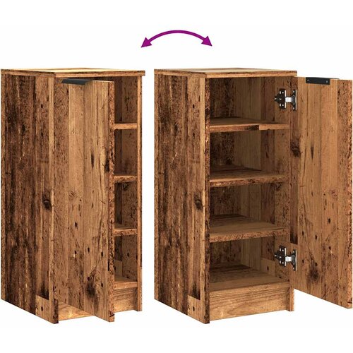  za cipele staro drvo 29,5x35x70 cm konstruirano drvo Slike