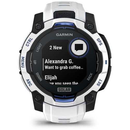 Garmin Instinct 2.29 cm (0.9) MIP 45 mm Digital 176 x 176 pixels Touchscreen Black, White GPS (satellite) Cijene