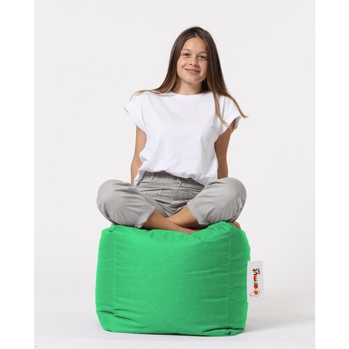 Atelier Del Sofa ba&amp;scaron;tenski lazy bag - tabure square/ zelena Slike