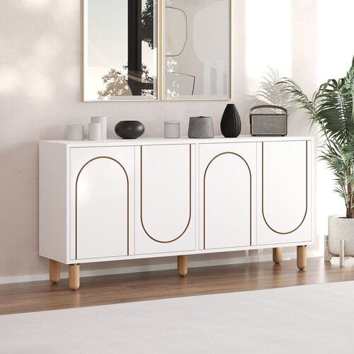 Hanah home konzolni sto Verona, 150x73x36 cm, Beli Cene